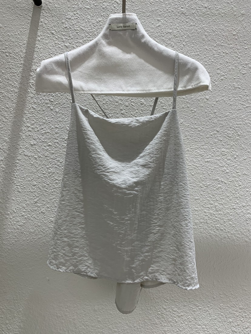 LUCY SALON韓國東大門直郵女士新款26春夏26夏季吊帶背心無袖LUCY SALON吊帶/背心圖色3灰色