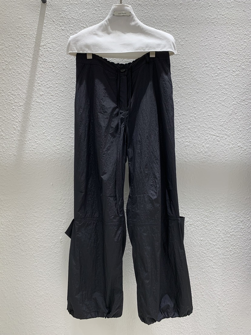 LUCY SALON東大門實拍韓國女士新品休閑人氣推薦熱賣休閑褲LUCY SALON休閑褲圖色2黑色