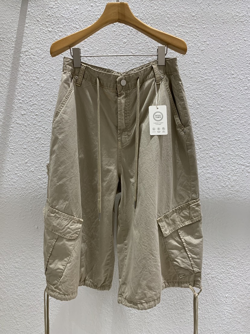 LUCY SALON韓國直郵女士新品26春夏人氣休閑26夏季短褲工裝褲LUCY SALON短褲圖色1
