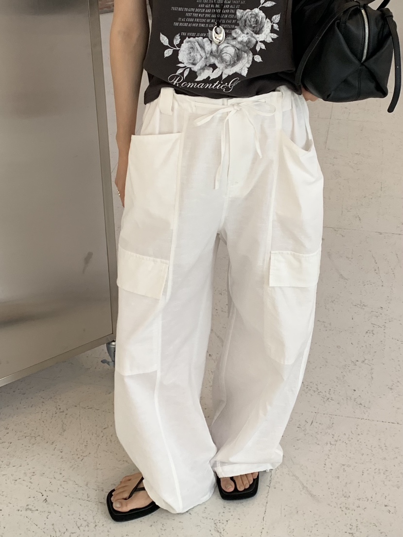 RIVER RAIN韓國直郵女裝新品26春夏休閑熱賣推薦休閑褲亞麻RIVER RAIN休閑褲