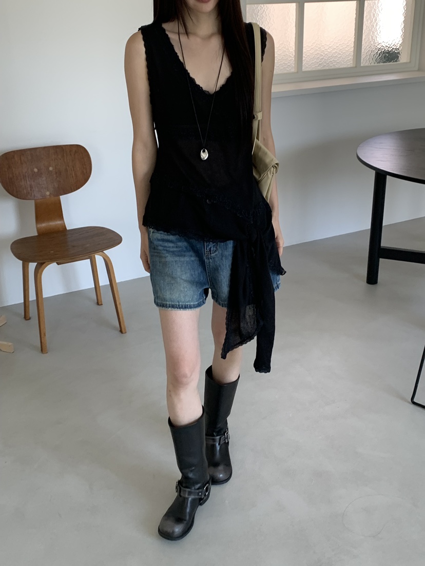 RIVER RAIN韓國代購女裝新款時尚休閑推薦26春夏吊帶背心RIVER RAIN吊帶/背心