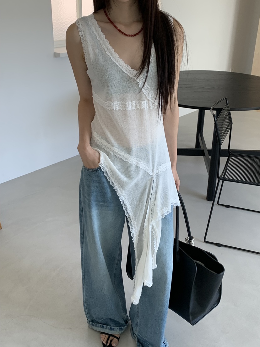 RIVER RAIN韓國代購女裝新款時尚休閑推薦26春夏吊帶背心RIVER RAIN吊帶/背心