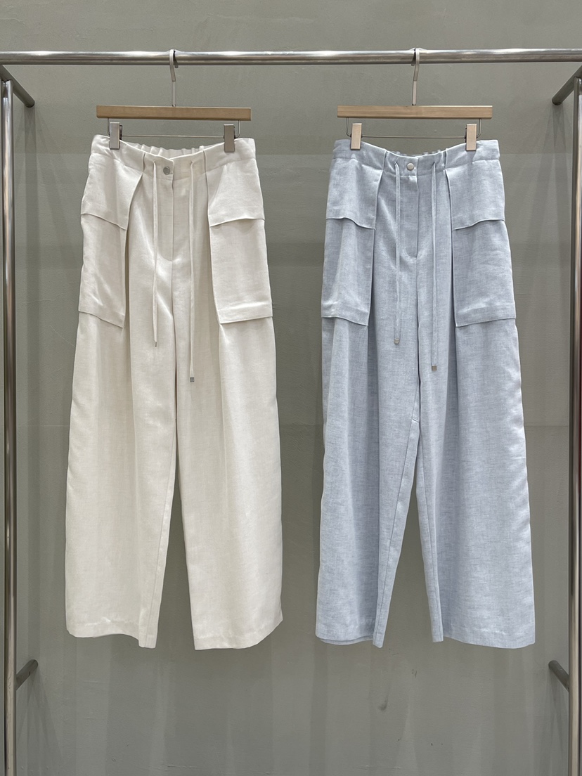 THE MUI東大門實拍韓國女裝新品休閑26春夏職業休閑褲口袋THE MUI休閑褲