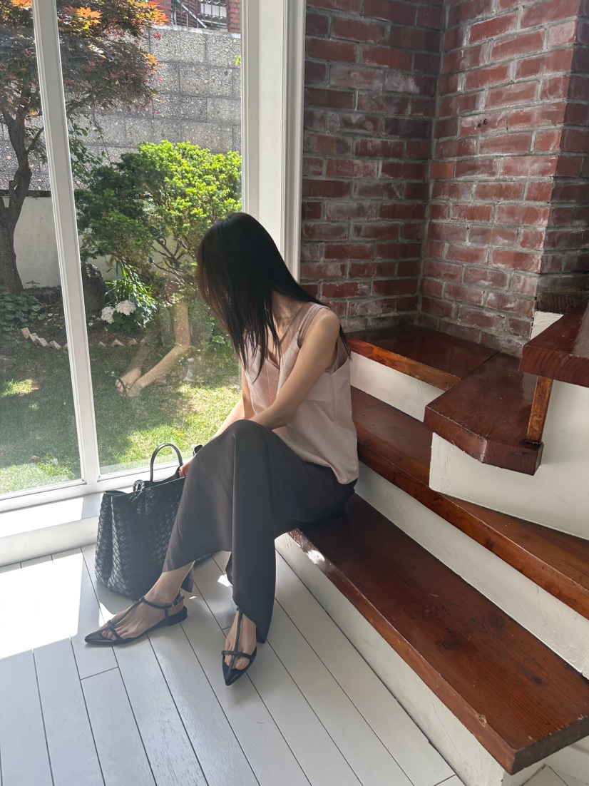 ME MO韓國直郵女士新品推薦26夏季人氣休閑職業吊帶背心ME MO吊帶/背心
