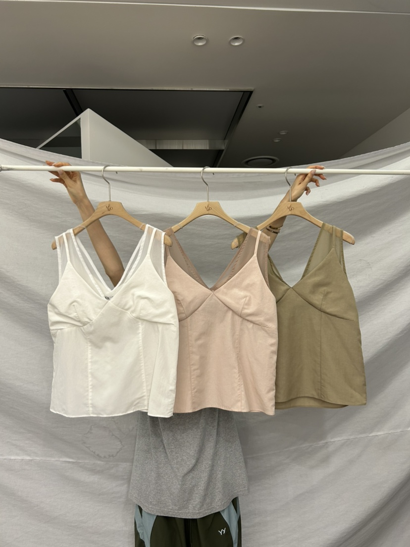 ME MO韓國直郵女士新品推薦26夏季人氣休閑職業吊帶背心ME MO吊帶/背心