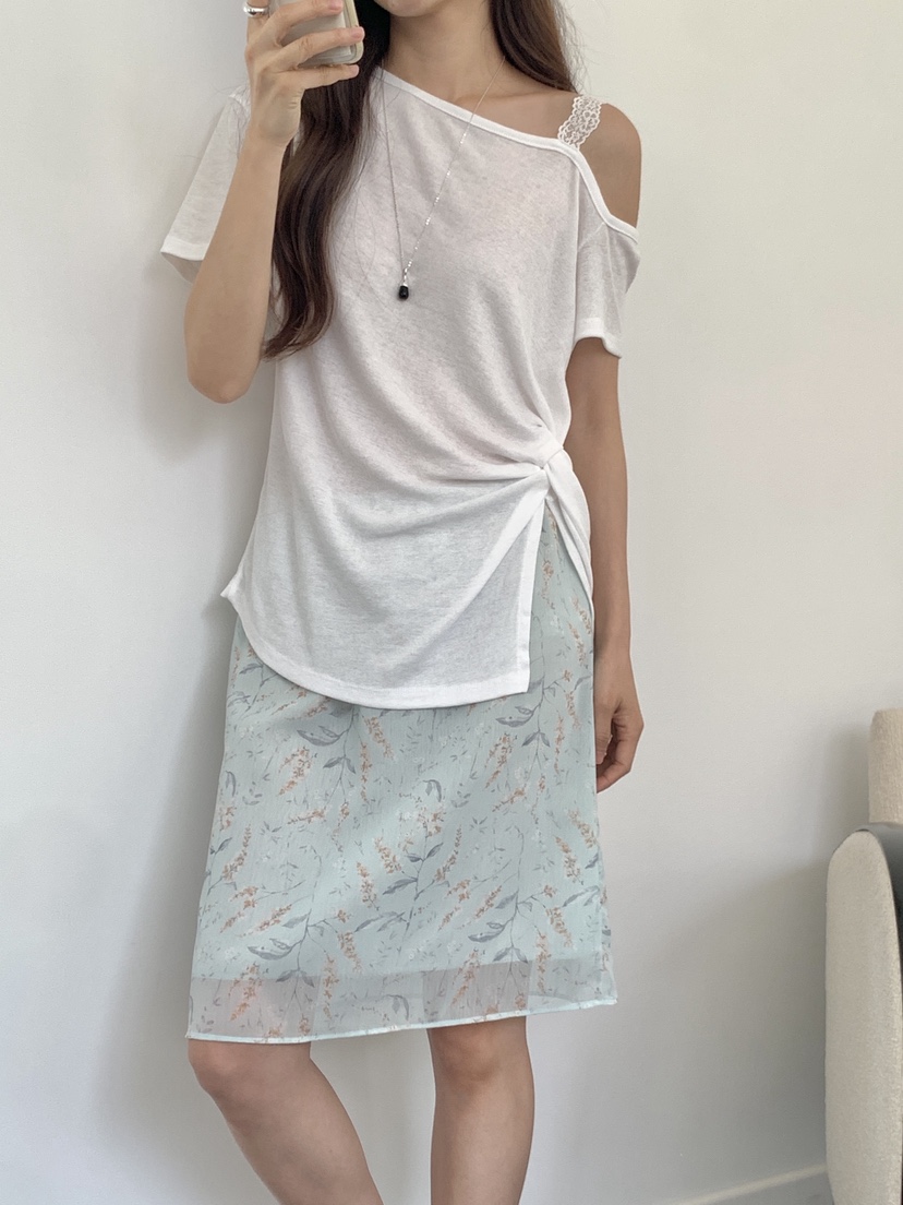 RE:OPENING韓國直郵實拍女士新款時尚熱賣26春夏26夏季T恤RE:OPENINGT恤