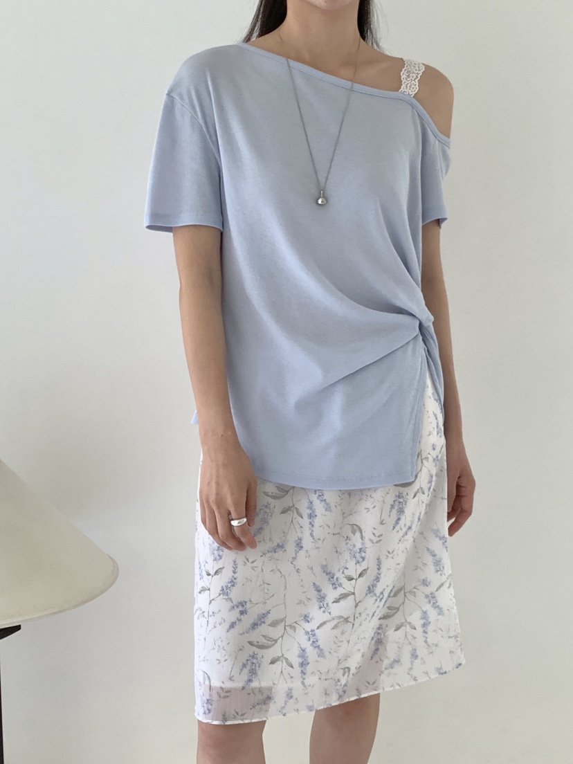 RE:OPENING韓國直郵實拍女士新款時尚熱賣26春夏26夏季T恤RE:OPENINGT恤