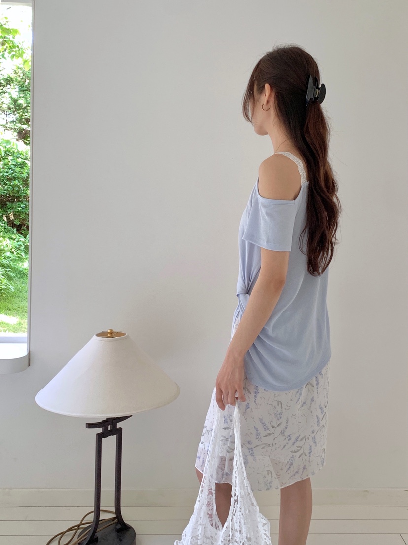 RE:OPENING韓國直郵實拍女士新款時尚熱賣26春夏26夏季T恤RE:OPENINGT恤