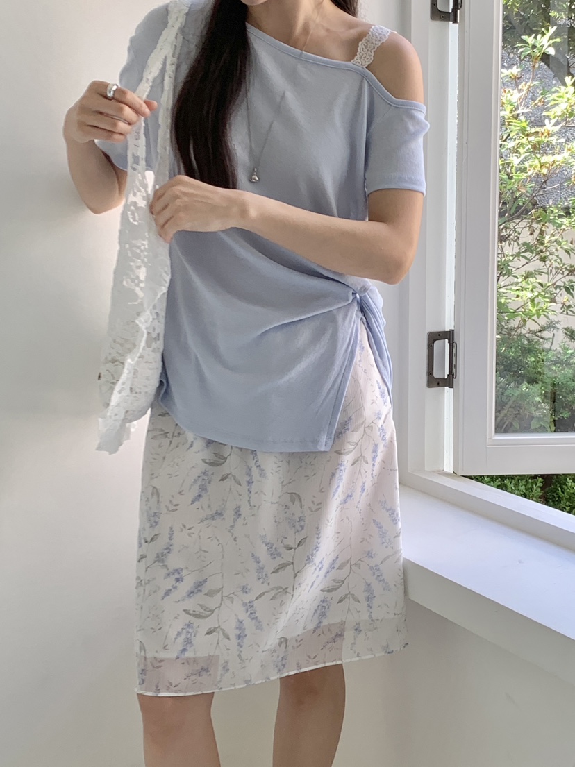 RE:OPENING韓國直郵實拍女士新款時尚熱賣26春夏26夏季T恤RE:OPENINGT恤