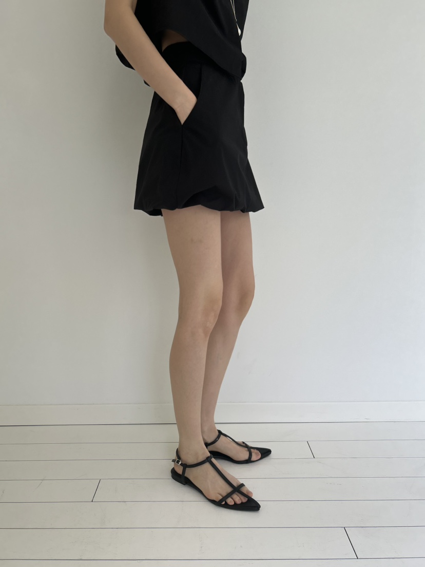 ME MO韓國直郵實拍女士新款職業時尚短裙不含腰帶南瓜裙ME MO短裙