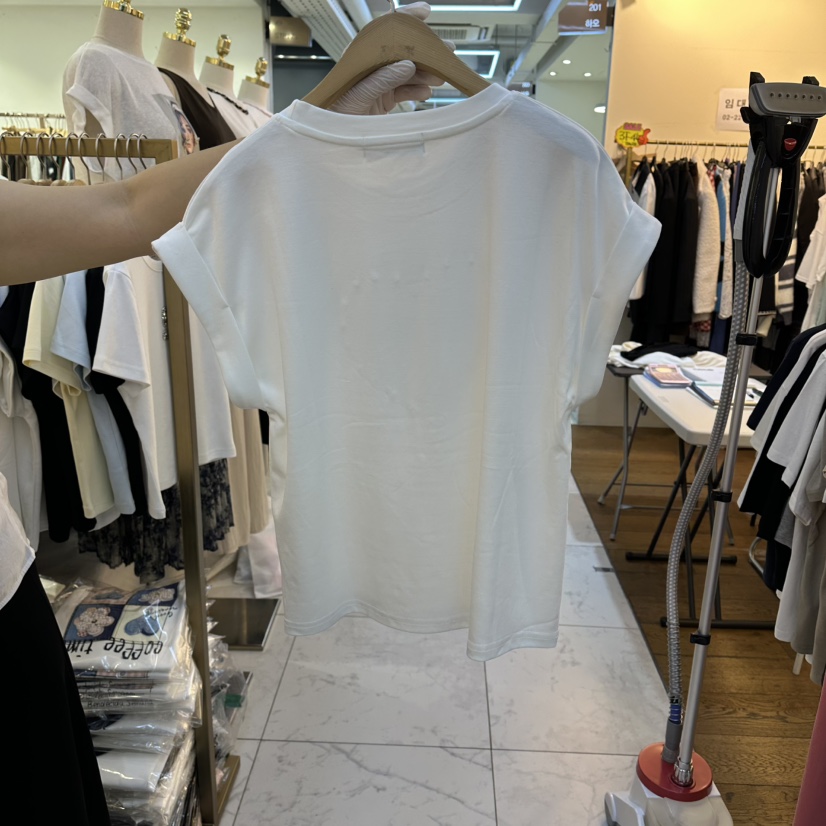 COCO HOLIC東大門實拍韓國女士新品熱賣26春夏推薦職業T恤COCO HOLICT恤