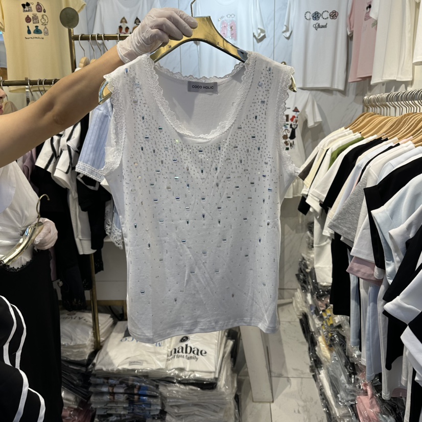 COCO HOLIC東大門實拍韓國女裝新款26夏季推薦吊帶背心無袖COCO HOLIC吊帶/背心圖色1