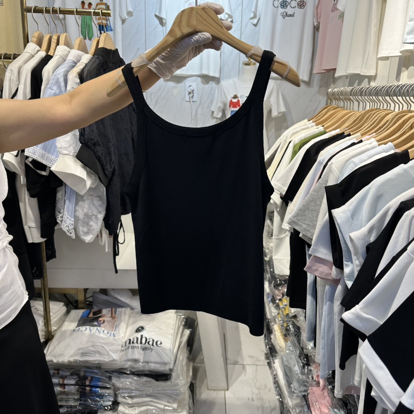 COCO HOLIC韓國直郵實拍女士新款時尚26夏季26春夏吊帶背心COCO HOLIC吊帶/背心