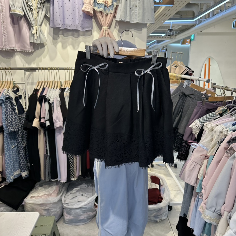 PAPA東大門實拍韓國女士新品熱賣26春夏休閑人氣推薦裙褲Papaine/HALMADE裙褲圖色3