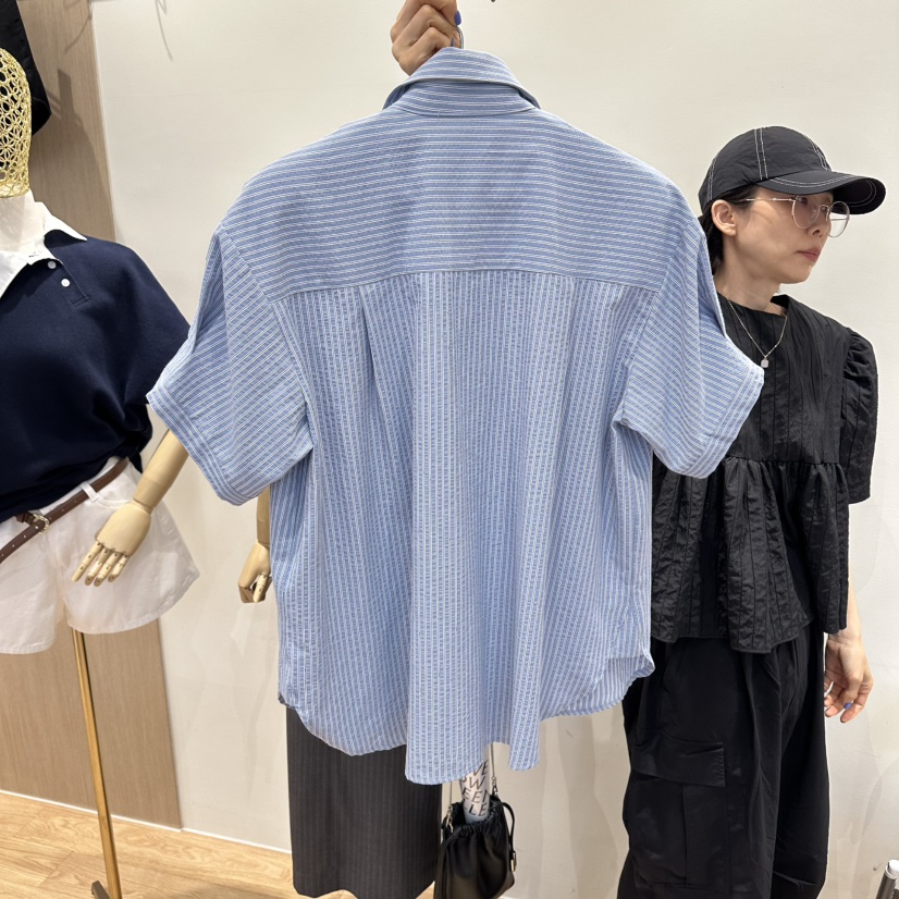 ZIPPER/STEADY韓國代購女士新款熱賣休閑26夏季襯衫蕾絲衫ZIPPER/STEADY襯衫/蕾絲衫