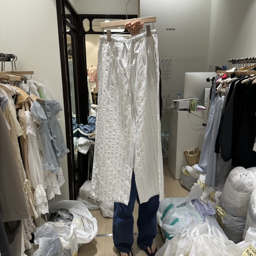 THEMORYPARK韓國東大門直郵女士新品26夏季熱賣時尚休閑褲THE MORY PARK休閑褲圖色1