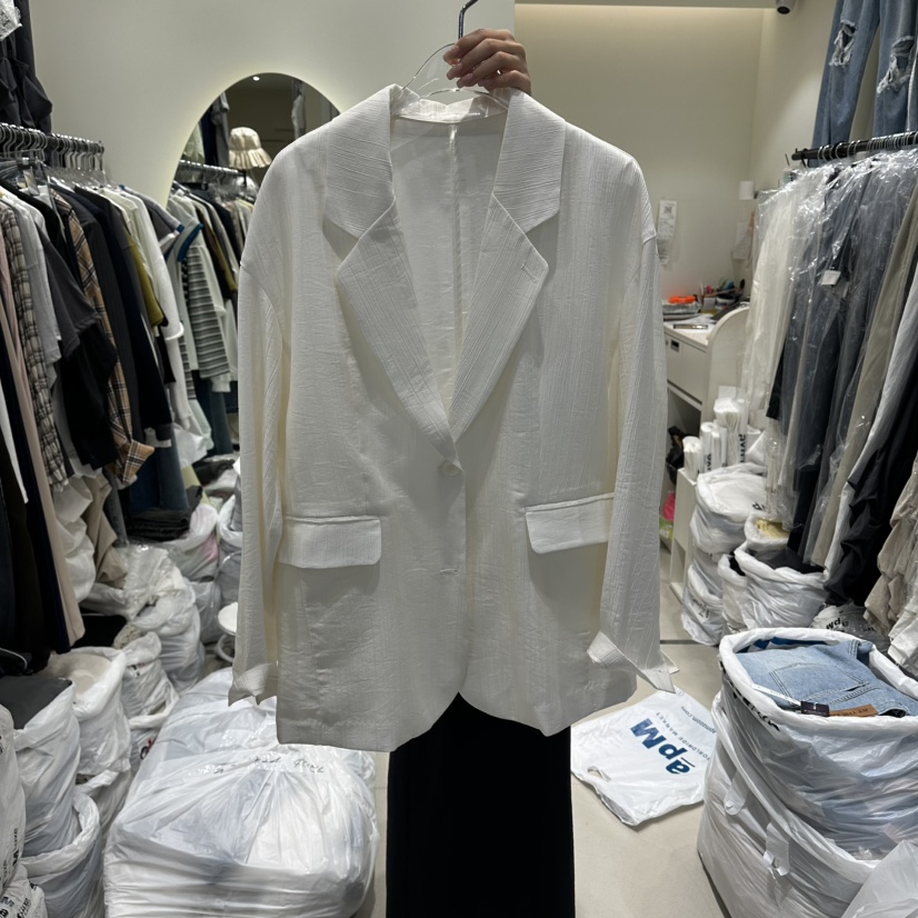 AT THE END東大門實拍韓國女裝新品休閑熱賣26春夏西裝西服AT THE END西裝/西服圖色1