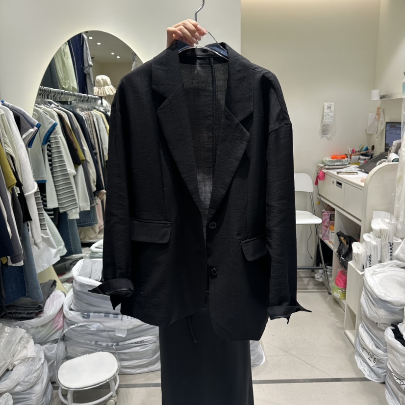AT THE END東大門實拍韓國女裝新品休閑熱賣26春夏西裝西服AT THE END西裝/西服圖色2