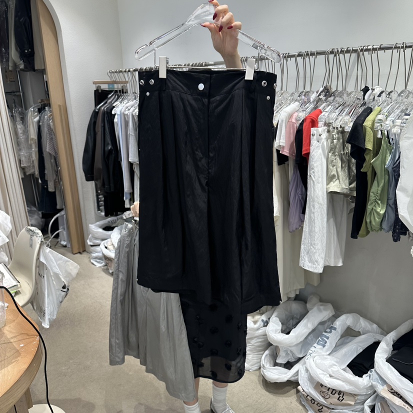 MAGNOLIA36-L韓國直郵實拍女士新品熱賣人氣推薦26夏季休閑褲MAGNOLIA36-L休閑褲圖色3