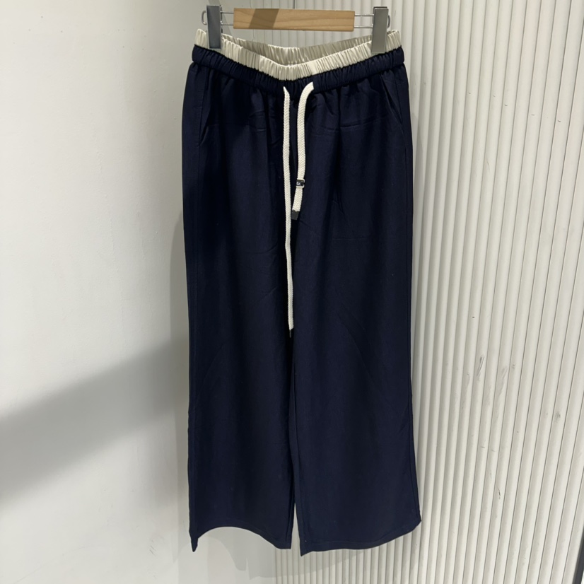 COCO HOLIC韓國東大門代購女士新品人氣休閑26夏季休閑褲亞麻COCO HOLIC休閑褲圖色2