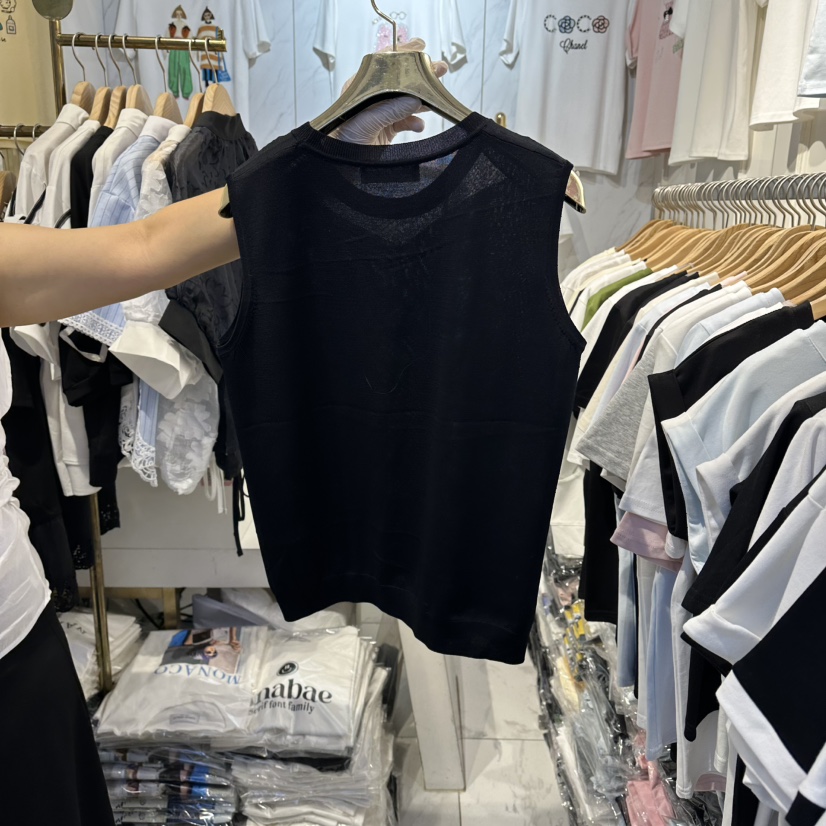 COCO HOLIC韓國直郵女士新品時尚熱賣26春夏休閑吊帶背心COCO HOLIC吊帶/背心