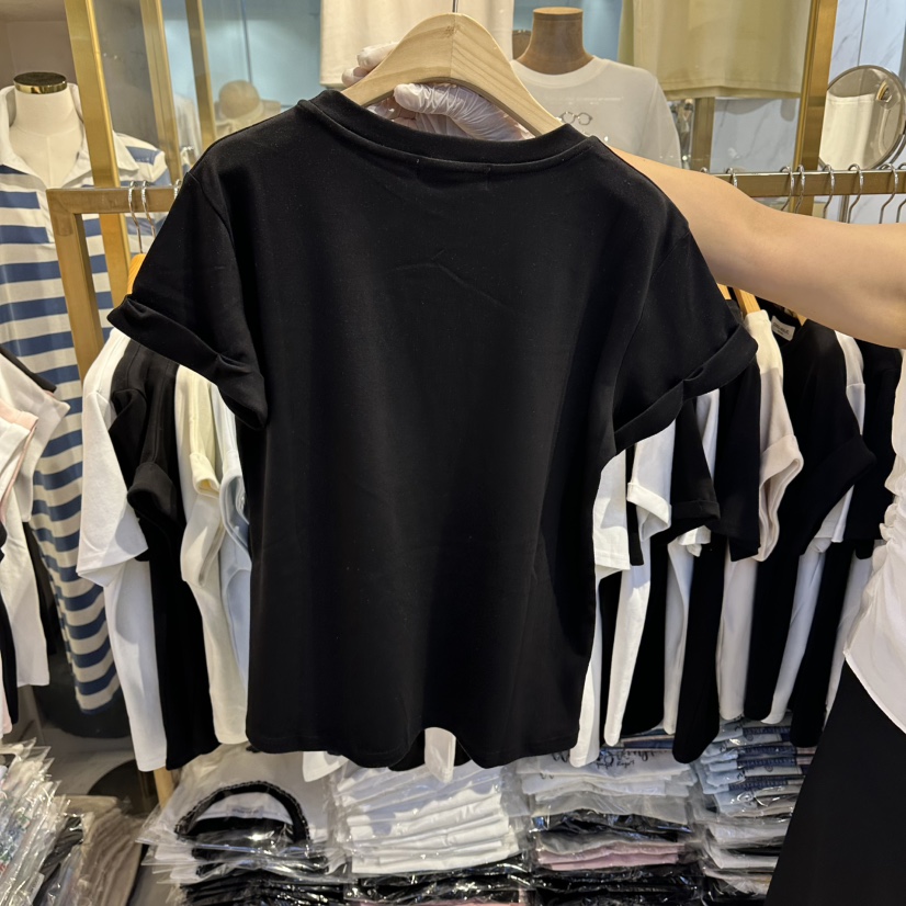 COCO HOLIC韓國直郵女士新品26春夏26夏季時尚熱賣職業T恤COCO HOLICT恤
