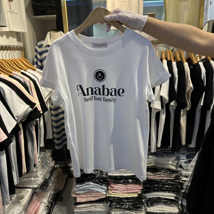 COCO HOLIC韓國直郵女士新品26春夏26夏季時尚熱賣職業T恤COCO HOLICT恤圖色2