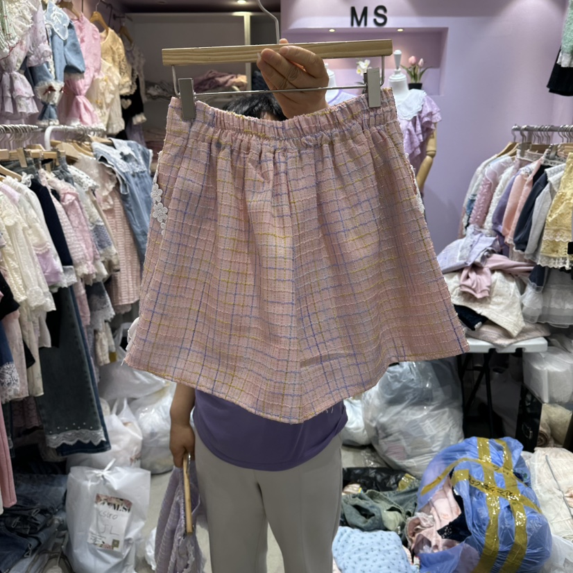 MS韓國直郵實拍女裝新品熱賣職業26夏季人氣休閑推薦短褲MS短褲