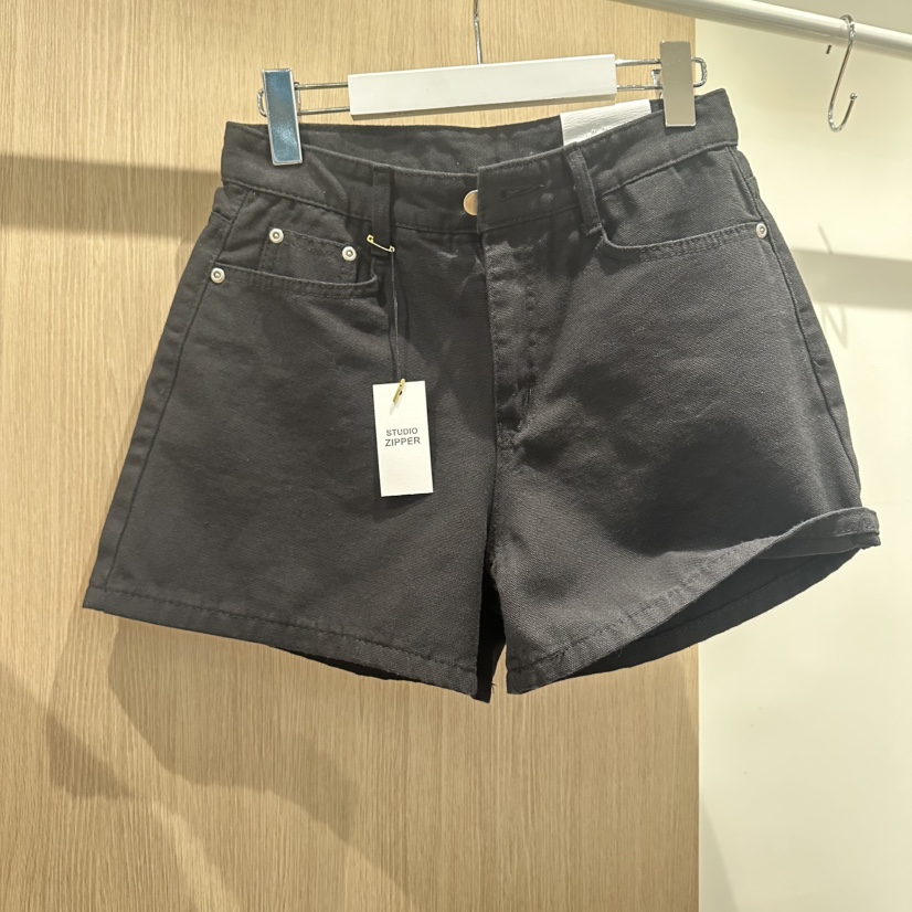 ZIPPER/STEADY韓國直郵實拍女士新品推薦26春夏短褲不含腰帶ZIPPER/STEADY短褲圖色2