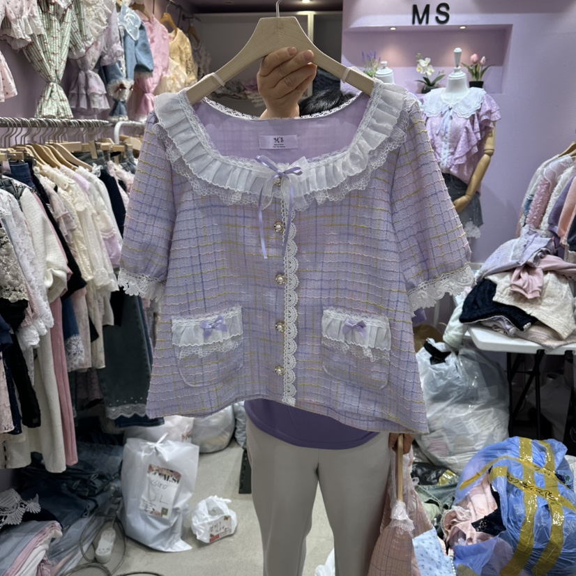 MS韓國代購女裝新品熱賣26春夏推薦休閑26夏季時尚職業夾克MS夾克圖色2