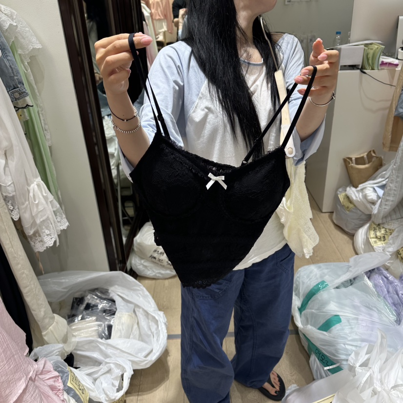 THEMORYPARK韓國東大門直郵女裝新款推薦時尚休閑吊帶背心THE MORY PARK吊帶/背心圖色2