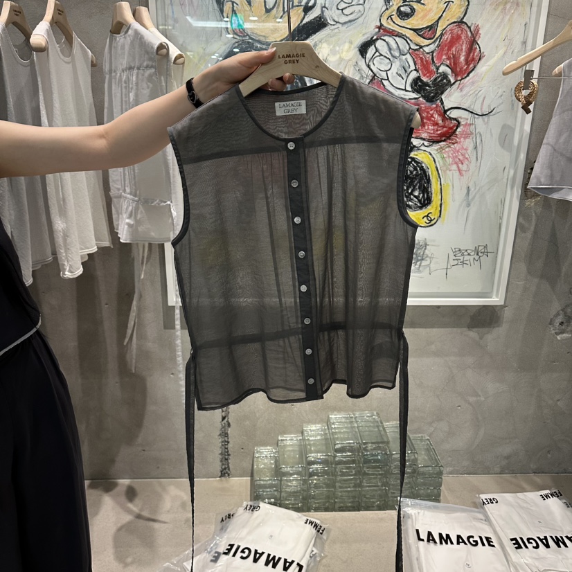 LAMAGIEPIE/LAMAGIE GREY韓國直郵女裝新款26春夏吊帶背心LAMAGIEPIE/LAMAGIE GREY吊帶/背心圖色3