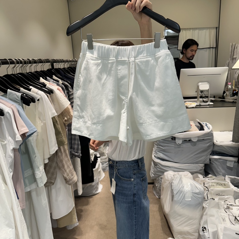 RE STOCK韓國直郵實拍女裝新款熱賣人氣26春夏推薦時尚短褲RE STOCK短褲圖色1
