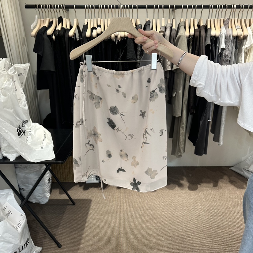 LE BUTTER韓國直郵女士新品26夏季人氣26春夏半身裙中短裙LE BUTTER半身裙/中短裙