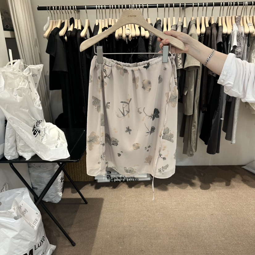 LE BUTTER韓國直郵女士新品26夏季人氣26春夏半身裙中短裙LE BUTTER半身裙/中短裙圖色1
