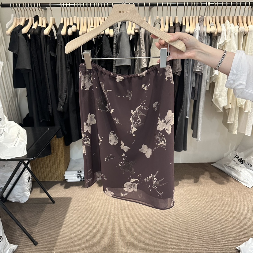 LE BUTTER韓國直郵女士新品26夏季人氣26春夏半身裙中短裙LE BUTTER半身裙/中短裙圖色2