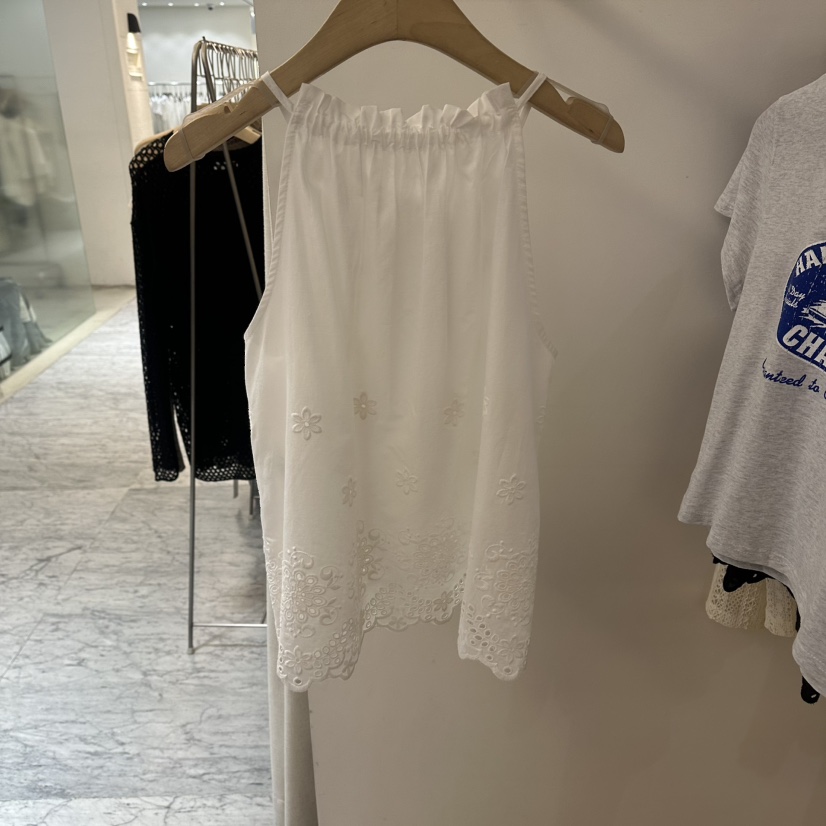 DE VENTI韓國直郵女裝新款26春夏26夏季吊帶背心蕾絲露背無袖DE VENTI吊帶/背心