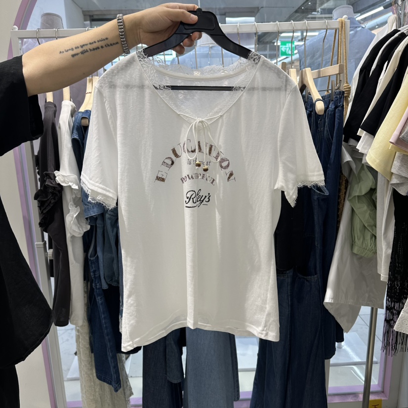 JH.STUDIO-Q韓國直郵女士新品推薦休閑26夏季26春夏T恤JH.STUDIO-QT恤圖色1