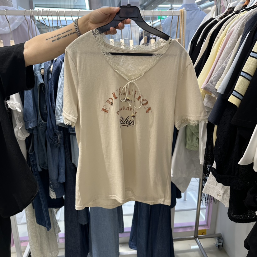 JH.STUDIO-Q韓國直郵女士新品推薦休閑26夏季26春夏T恤JH.STUDIO-QT恤圖色2