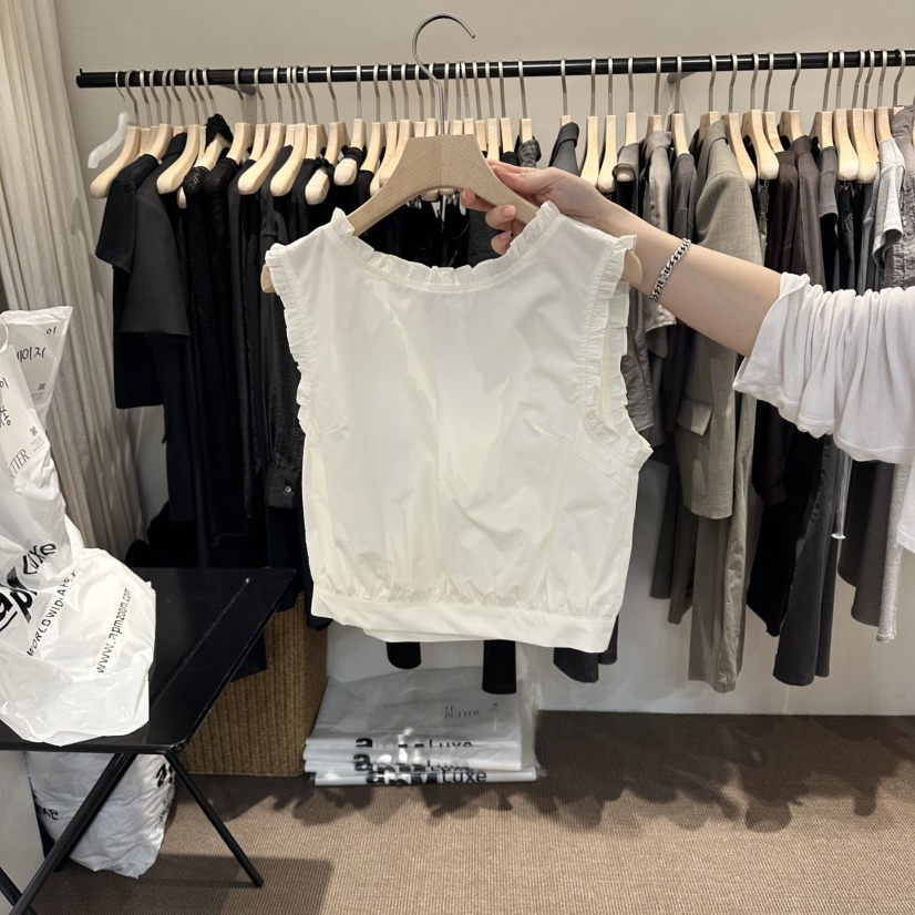 LE BUTTER韓國直郵女士新款26夏季人氣26春夏休閑吊帶背心LE BUTTER吊帶/背心
