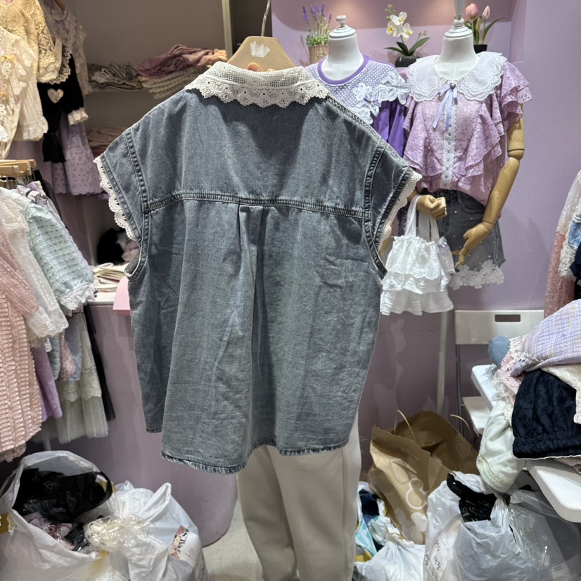 MS韓國直郵實拍女士新品時尚推薦26春夏職業人氣26夏季馬甲MS馬甲