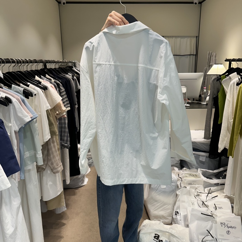 RE STOCK韓國代購女士新品時尚推薦熱賣休閑26春夏26夏季夾克RE STOCK夾克