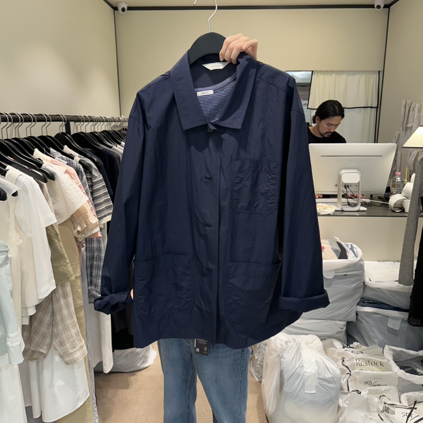 RE STOCK韓國代購女士新品時尚推薦熱賣休閑26春夏26夏季夾克RE STOCK夾克圖色2