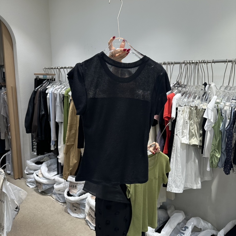 MAGNOLIA36-L韓國直郵女裝新品職業26夏季人氣推薦熱賣T恤MAGNOLIA36-LT恤