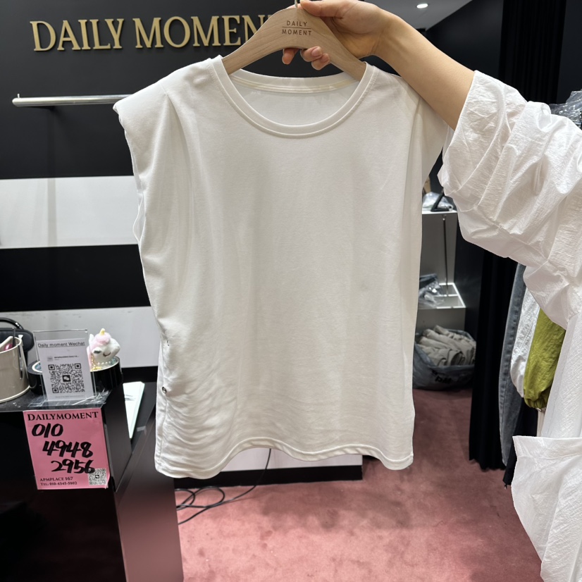 DAILY MOMENT韓國代購女士新品休閑時尚職業人氣吊帶背心DAILY MOMENT吊帶/背心