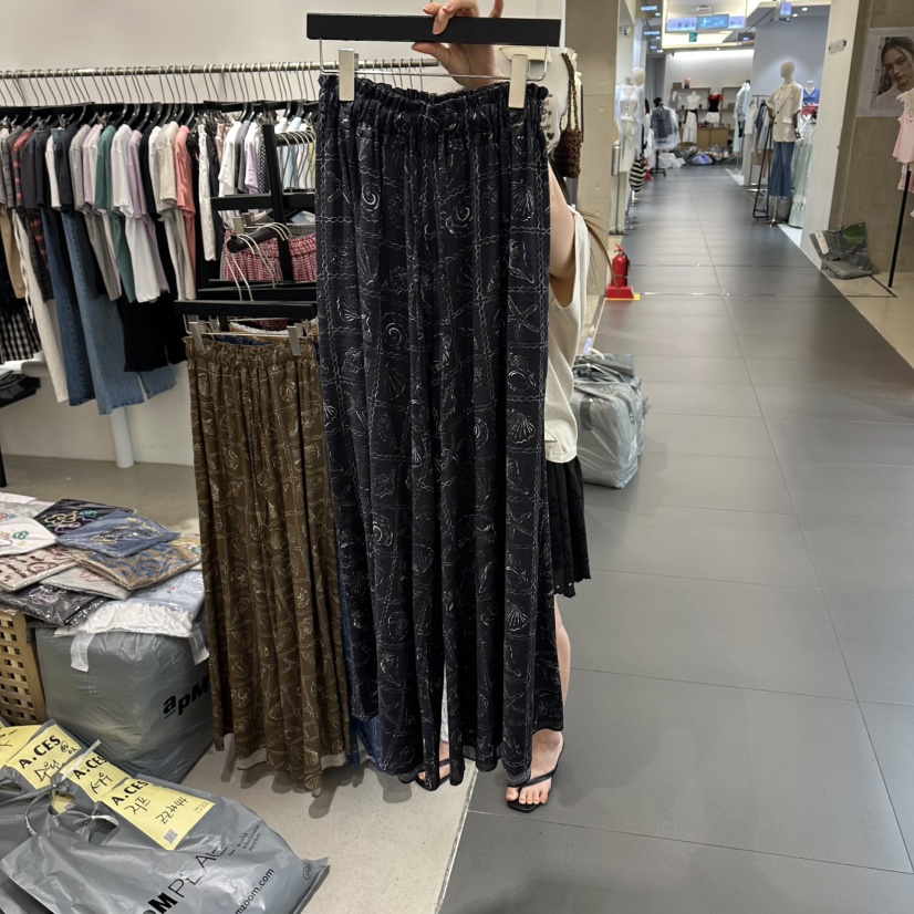 A.CES韓國直郵女士新品26春夏職業熱賣推薦時尚人氣休閑褲A.CES休閑褲圖色4
