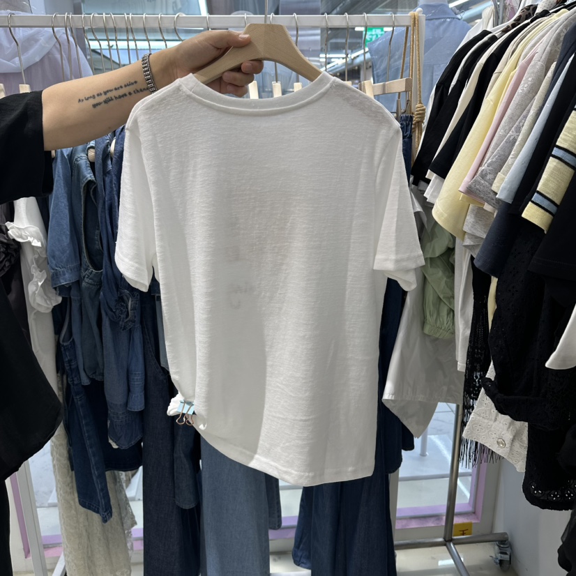 JH.STUDIO-Q韓國直郵女士新品休閑熱賣26春夏人氣推薦T恤JH.STUDIO-QT恤
