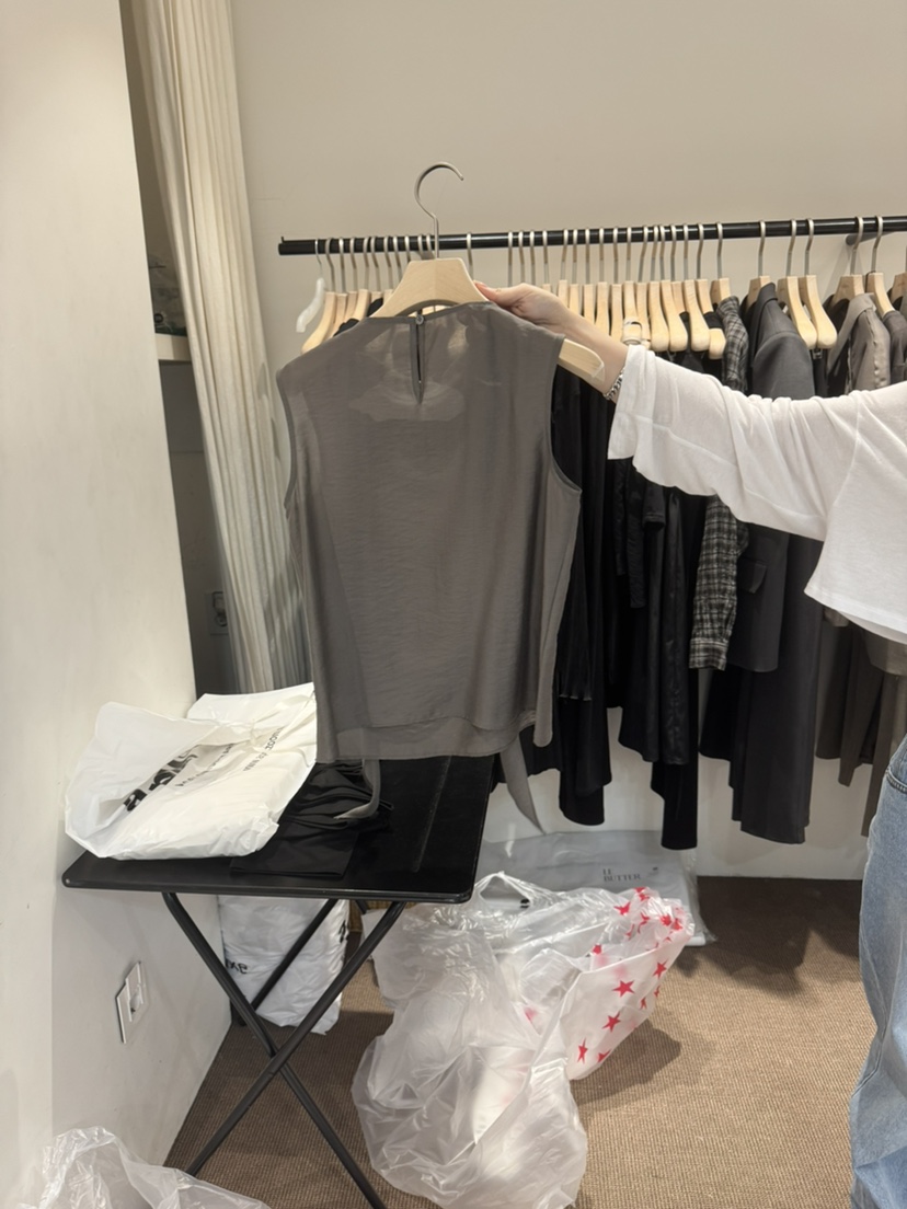 LE BUTTER韓國直郵女士新品熱賣人氣時尚26春夏襯衫蕾絲衫LE BUTTER襯衫/蕾絲衫