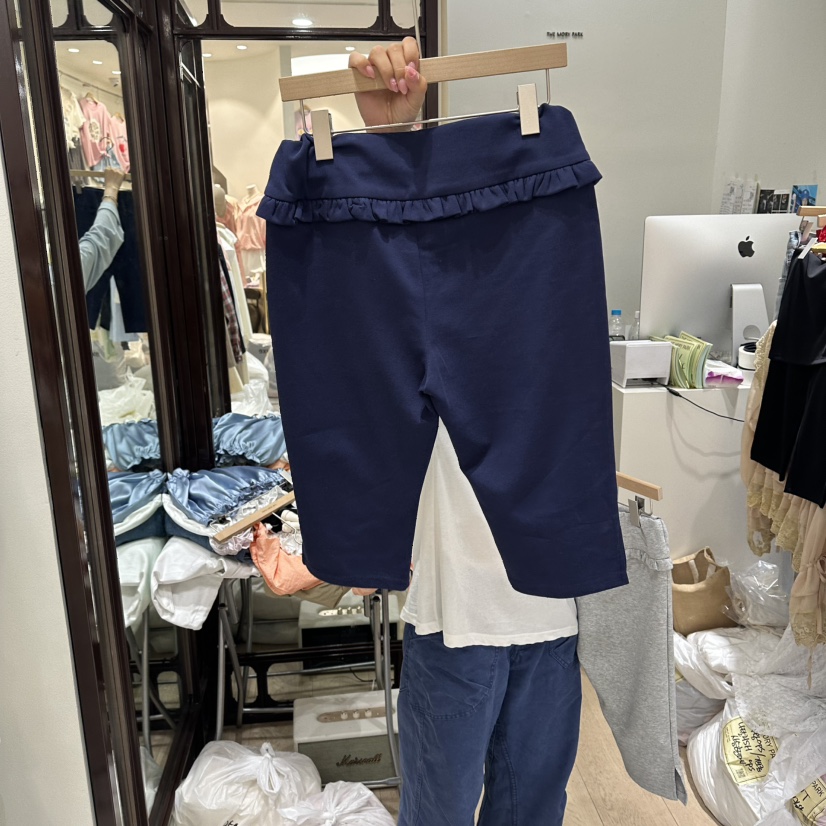 THEMORYPARK韓國直郵女士新品人氣職業時尚休閑打底褲鯊魚褲THE MORY PARK打底褲/鯊魚褲