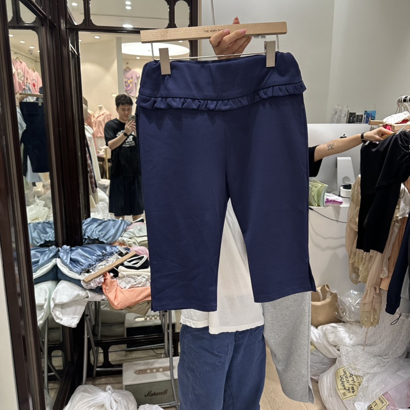 THEMORYPARK韓國直郵女士新品人氣職業時尚休閑打底褲鯊魚褲THE MORY PARK打底褲/鯊魚褲圖色2